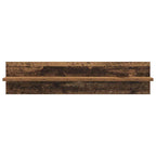 vidaXL Wandregale 4 pcs Altholz 80 x 11,5 x 18 cm Holzwerkstoff