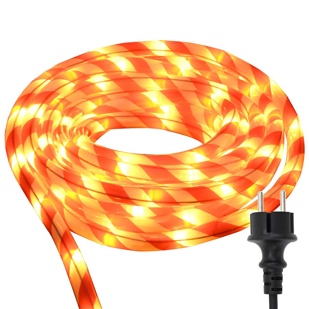 vidaXL Lichtseil mit 480 LEDs Warmes Weiß 20 m PVC
