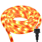 vidaXL Lichtseil mit 480 LEDs Warmes Weiß 20 m PVC