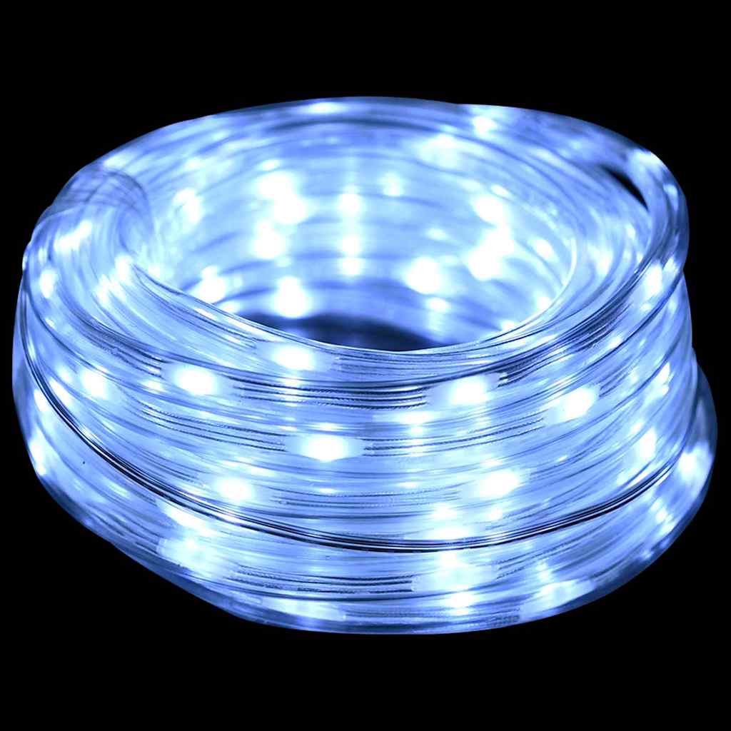 vidaXL Lichtseil mit 240 LEDs Kaltweiß 10 m PVC