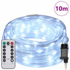 vidaXL Lichtseil mit 240 LEDs Kaltweiß 10 m PVC