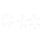 vidaXL Weihnachtsschneemann mit 252 LEDs Warmes Weiß 44,5 x 38 cm PVC