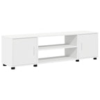 vidaXL TV-Schrankset Wandmontiert 4 pcs Weiß Holzwerkstoff