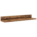 vidaXL TV-Schrankset Wandmontiert 4 pcs Altholz Holzwerkstoff