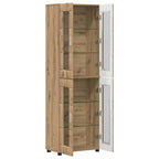 vidaXL Highboard FLORIN Artisan-Eiche 60 x 35 x 182 cm Holzwerkstoff