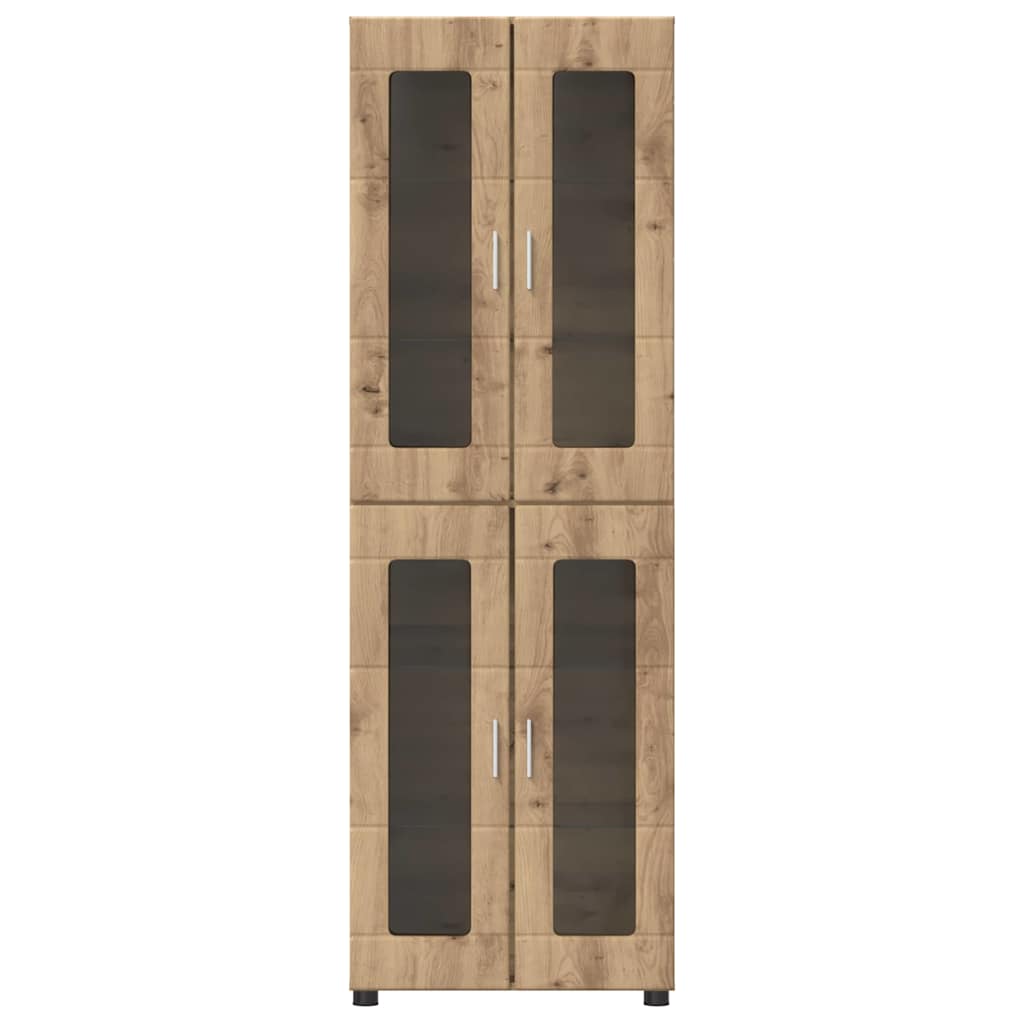 vidaXL Highboard FLORIN Artisan-Eiche 60 x 35 x 182 cm Holzwerkstoff