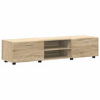 vidaXL TV-Schrankset mit Regal FLORIN 3 pcs Sonoma-Eiche Holzwerkstoff