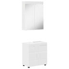 vidaXL Badezimmermöbel-Set TULUM 2 pcs Weiß 60 x 34 x 63 cm