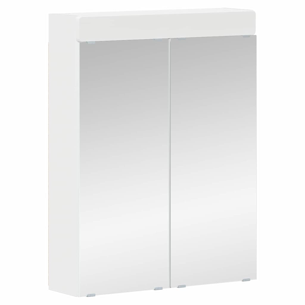 vidaXL Badezimmermöbel-Set TULUM 2 pcs Weiß 60 x 34 x 63 cm