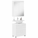 vidaXL Badezimmermöbel-Set TULUM 2 pcs Weiß 60 x 34 x 63 cm