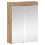 vidaXL Badezimmermöbel-Set TULUM 2 pcs Artisan-Eiche 60 x 34 x 63 cm