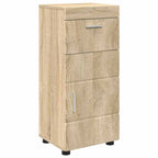 vidaXL Badezimmermöbel-Set TULUM 4 pcs Sonoma-Eiche 60 x 34 x 63 cm