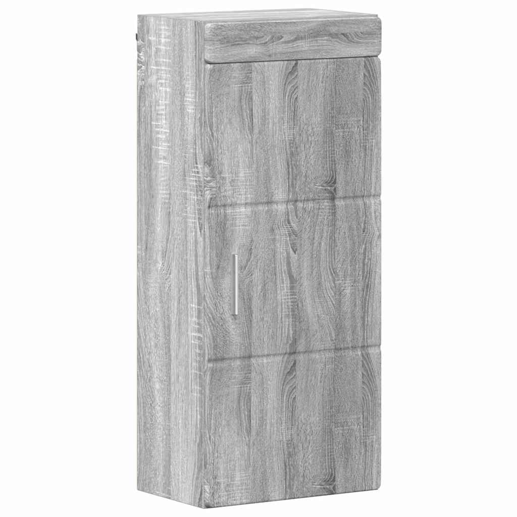 vidaXL Badezimmermöbel-Set TULUM 4 pcs Graues Sonoma 60 x 34 x 63 cm