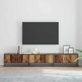 vidaXL TV-Einheiten 2 pcs Altholz 240 x 35 x 41 cm Holzwerkstoff