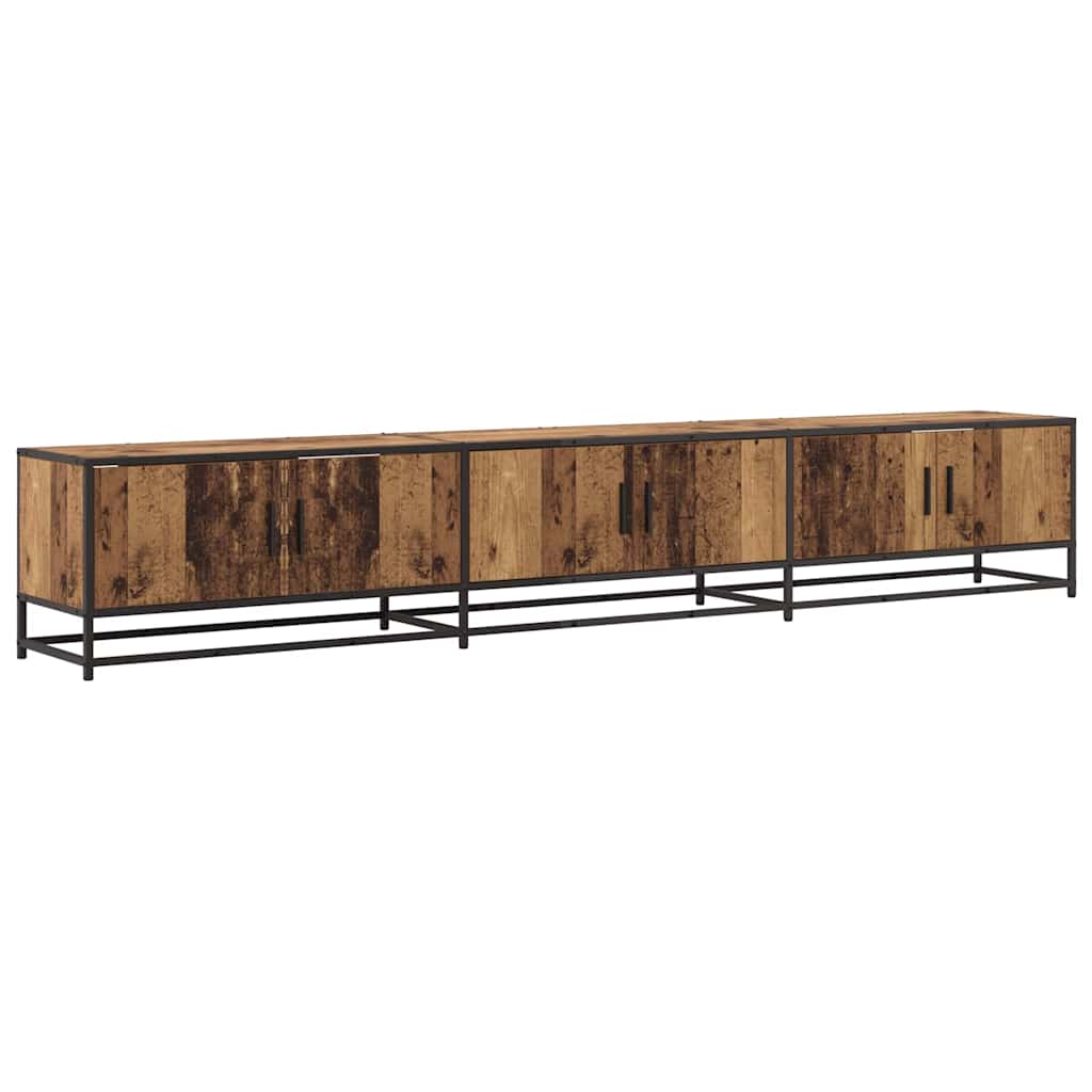 vidaXL TV-Einheiten 2 pcs Altholz 240 x 35 x 41 cm Holzwerkstoff