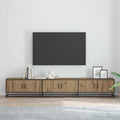 vidaXL TV-Einheiten 2 pcs Artisan-Eiche 240 x 35 x 41 cm Holzwerkstoff