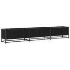 vidaXL TV-Einheiten 2 pcs Schwarz Eichen-Optik 240 x 35 x 41 cm