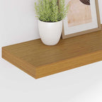 vidaXL Wandregal Wandhalterung 4 pcs Beige 50 x 23,5 x 4 cm