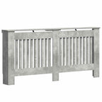 vidaXL Heizkörperabdeckung Beton Grau 172 x 19 x 81,5 cm Holzwerkstoff