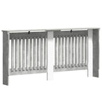 vidaXL Heizkörperabdeckung Beton Grau 172 x 19 x 81,5 cm Holzwerkstoff