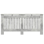 vidaXL Heizkörperabdeckung Beton Grau 172 x 19 x 81,5 cm Holzwerkstoff