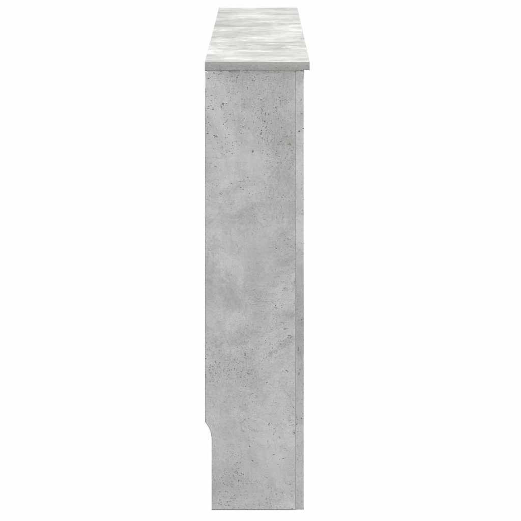 vidaXL Heizkörperabdeckung Beton Grau 172 x 19 x 81,5 cm Holzwerkstoff