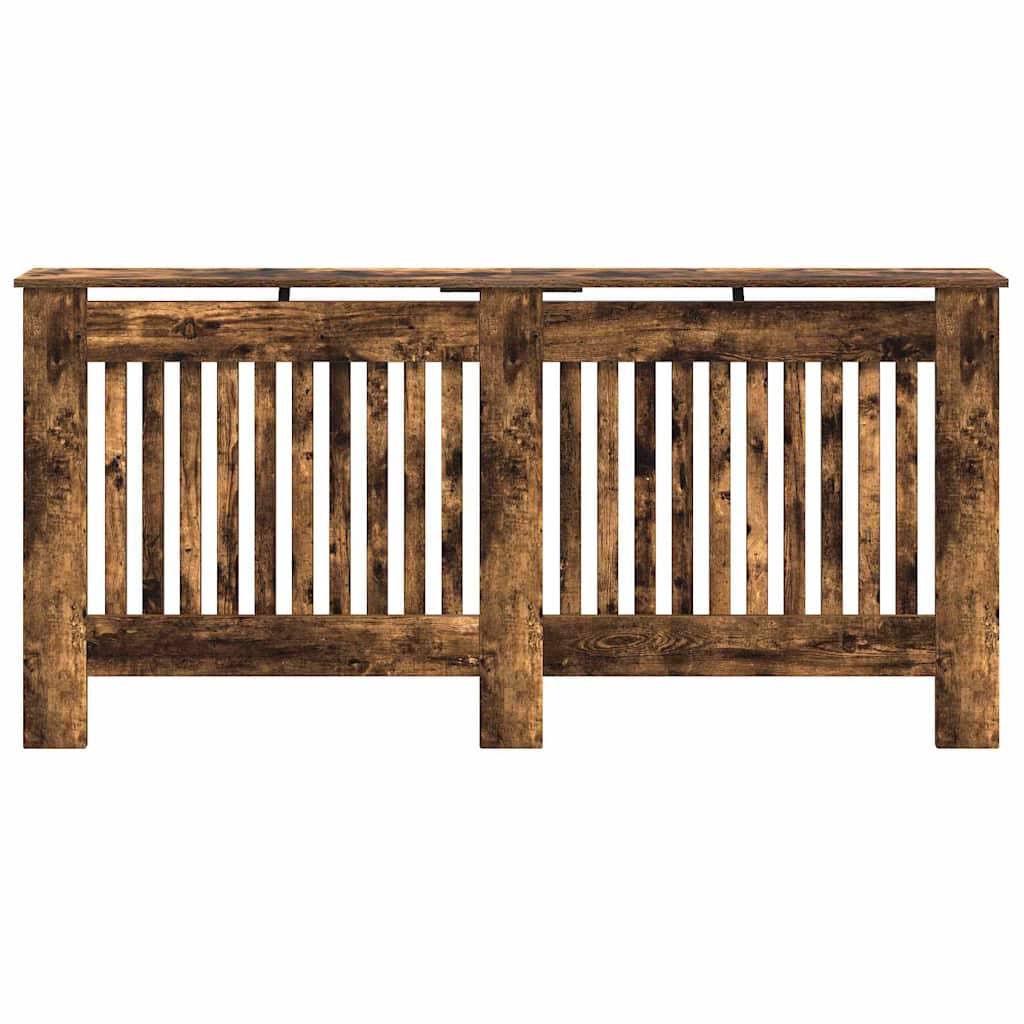 vidaXL Heizkörperabdeckung Geräucherte Eiche 172 x 19 x 81,5 cm