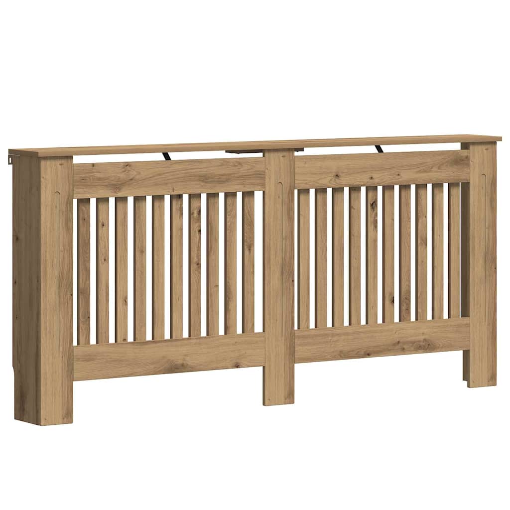 vidaXL Heizkörperabdeckung Artisan-Eiche 172 x 19 x 81,5 cm