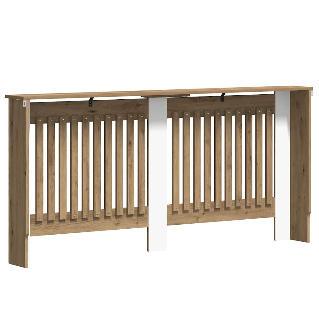 vidaXL Heizkörperabdeckung Artisan-Eiche 172 x 19 x 81,5 cm
