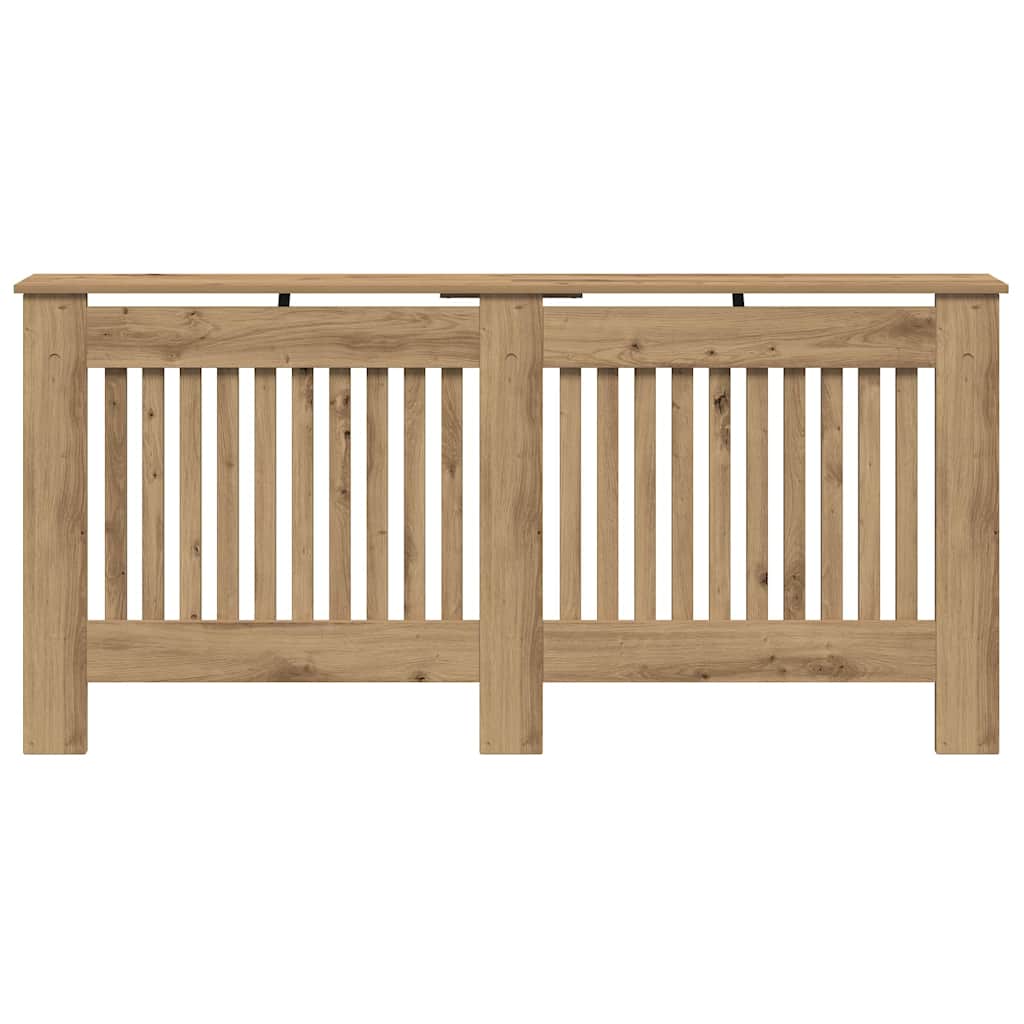 vidaXL Heizkörperabdeckung Artisan-Eiche 172 x 19 x 81,5 cm