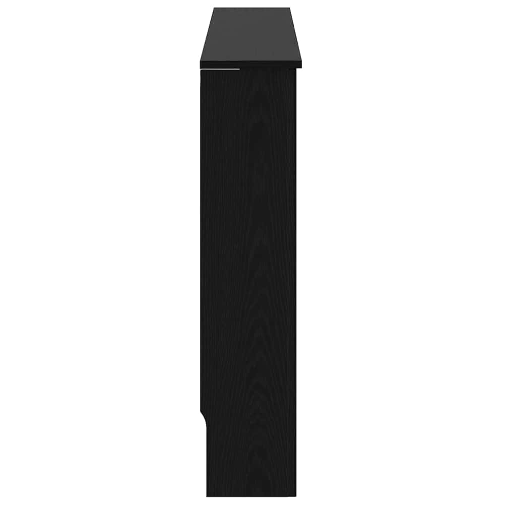 vidaXL Heizkörperabdeckung Schwarz Eichen-Optik 172 x 19 x 81,5 cm