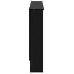 vidaXL Heizkörperabdeckung Schwarz Eichen-Optik 172 x 19 x 81,5 cm