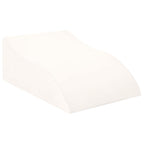 vidaXL Beinkissen Weiß 68 x 41 x 24 cm PU-Schaum