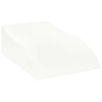 vidaXL Beinkissen Weiß 68 x 41 x 24 cm PU-Schaum