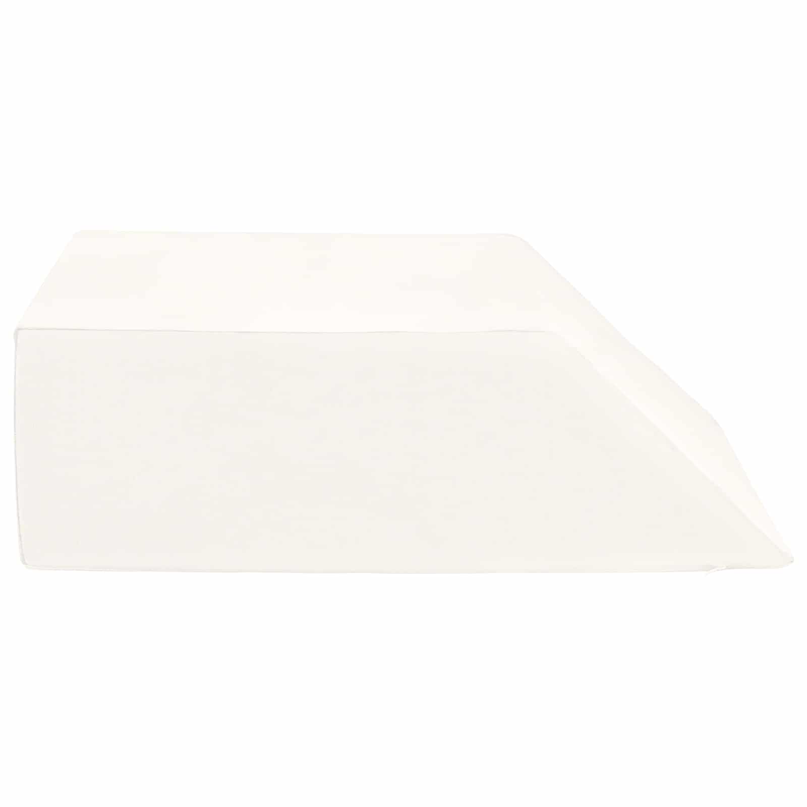 vidaXL Beinkissen Uni Weiß 63 x 52 x 19,5 cm PU-Schaum