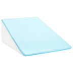 vidaXL Beinkissen Uni Weiß 60 x 50 x 30 cm Viscoschaum