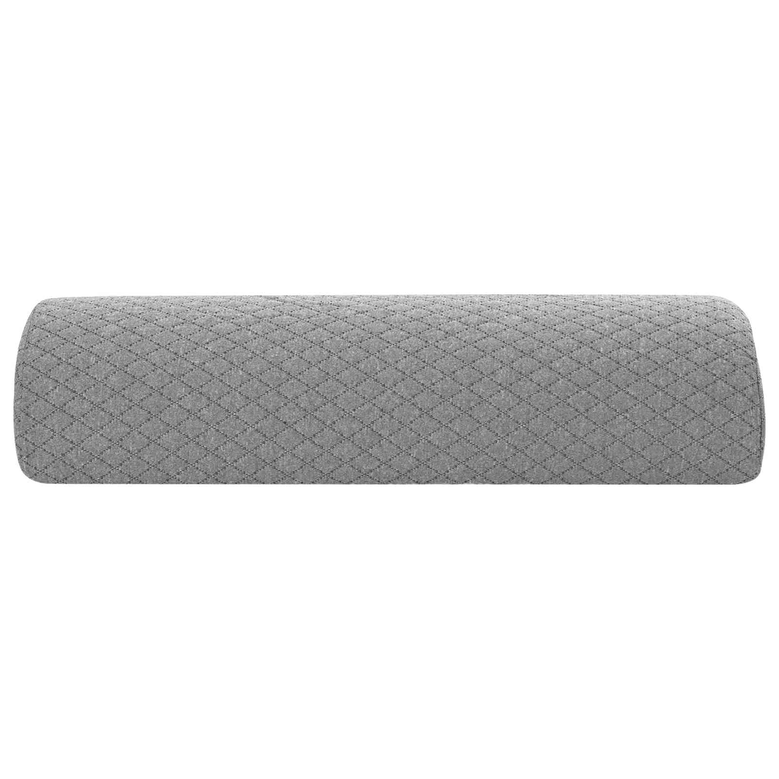 vidaXL Beinkissen Geometrisch Grau 52 x 20 x 11 cm Viscoschaum