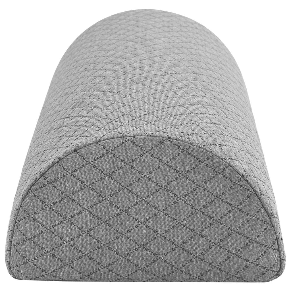 vidaXL Beinkissen Geometrisch Grau 52 x 20 x 11 cm Viscoschaum