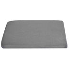 vidaXL Sitzkissen Grau 39 x 38 x 8,5 cm PU-Schaum