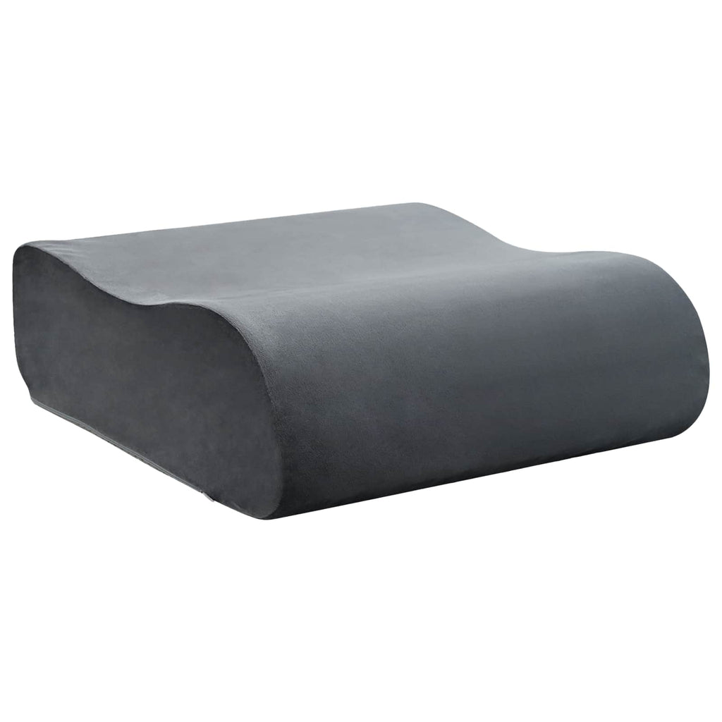 vidaXL Sitzkissen Uni Grau 40 x 40 x 13 cm PU-Schaum