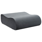 vidaXL Sitzkissen Uni Grau 40 x 40 x 13 cm PU-Schaum