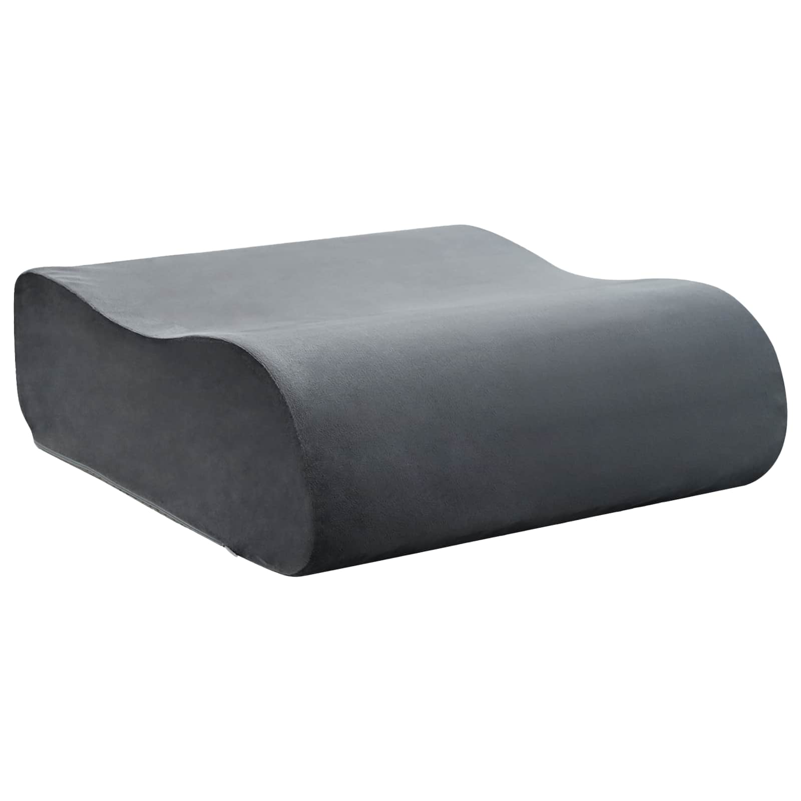 vidaXL Sitzkissen Uni Grau 40 x 40 x 13 cm PU-Schaum