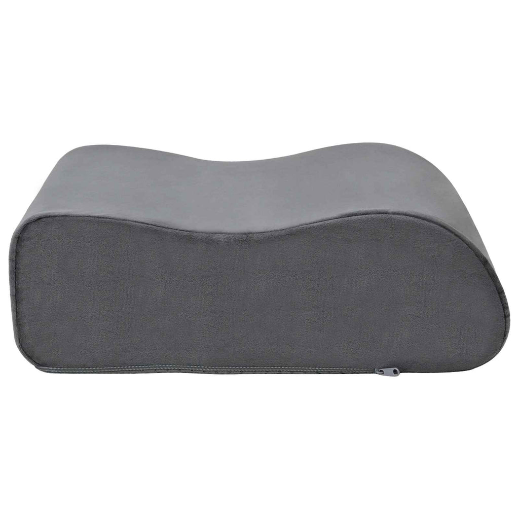 vidaXL Sitzkissen Uni Grau 40 x 40 x 13 cm PU-Schaum