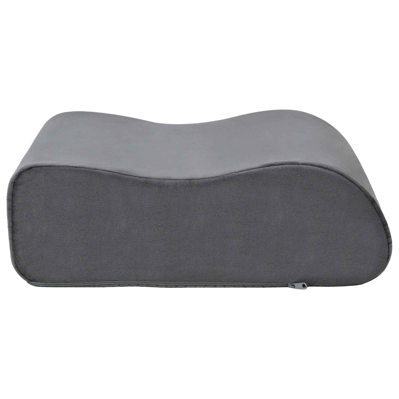 vidaXL Sitzkissen Uni Grau 40 x 40 x 13 cm PU-Schaum
