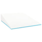 vidaXL Keil Kopfkissen Uni Weiß 69 x 64 x 19 cm Viscoschaum