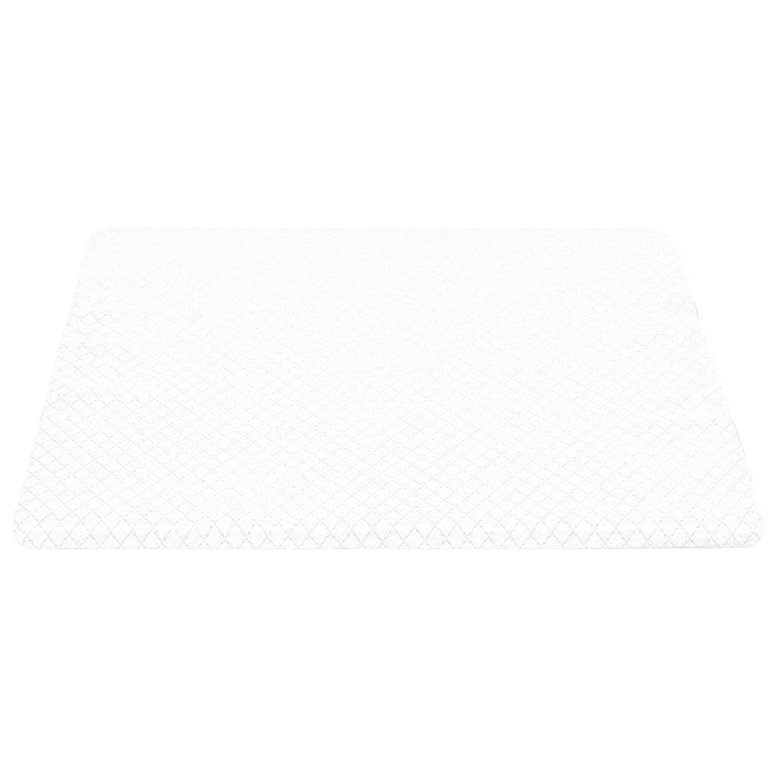 vidaXL Keil Kopfkissen Uni Weiß 69 x 64 x 19 cm Viscoschaum