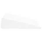 vidaXL Keil Kopfkissen Uni Weiß 69 x 64 x 19 cm Viscoschaum