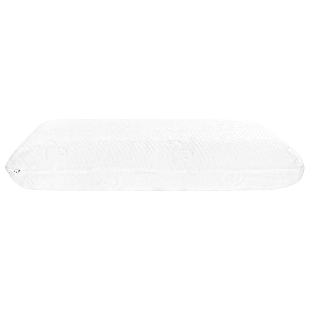 vidaXL Schlafkissen Uni Weiß 60 x 40 x 13 cm Gel-Speicherschaum