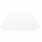 vidaXL Schlafkissen Uni Weiß 60 x 40 x 13 cm Gel-Speicherschaum