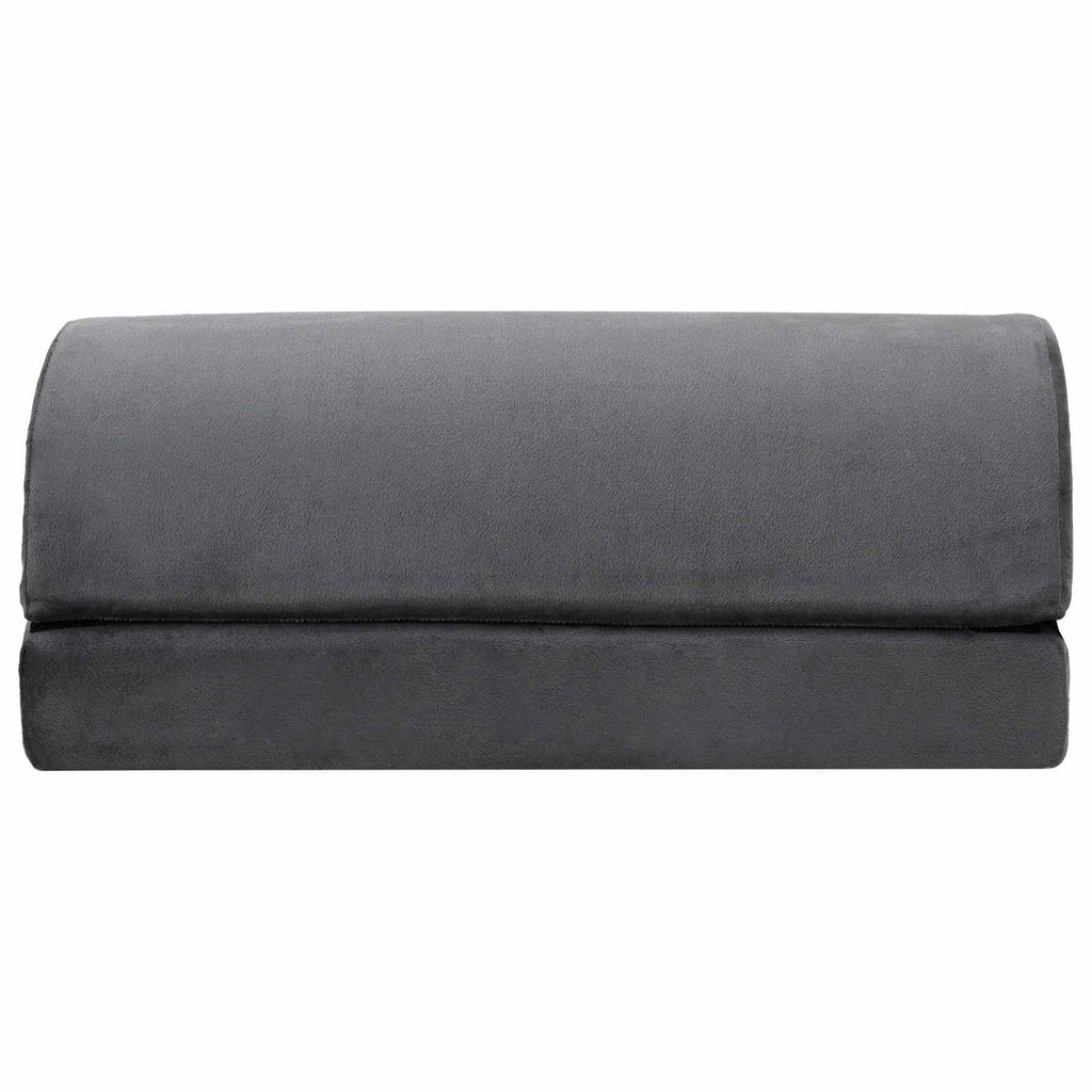 vidaXL Uni Grau 44 x 29 x 17 cm PU-Schaum